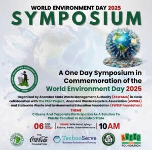 Event Flier - World Environment Day 2025. By the Anambra State Government
