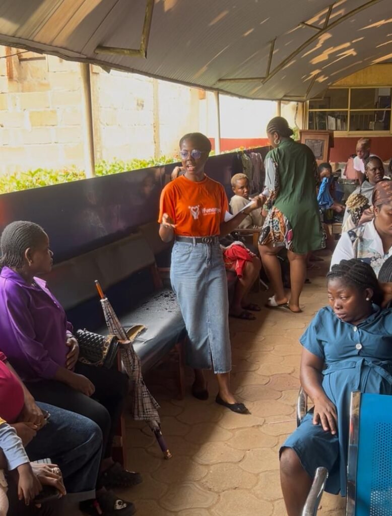 ICI Team Data Collection at Regina Caeli Specialist Hospital, Awka.